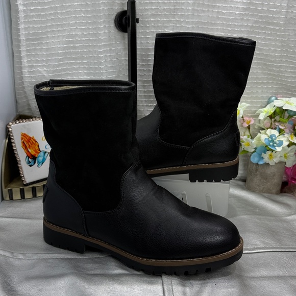 (F) Nautica Bosun 2 Women's
Black Snow Boots
Size 9.5 (Medium) - Picture 1 of 12